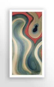 Envol, peinture acrylique art contemporain