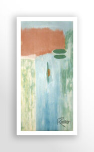 Field, peinture acrylique art contemporain