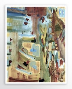 Peinture acrylique art contemporain