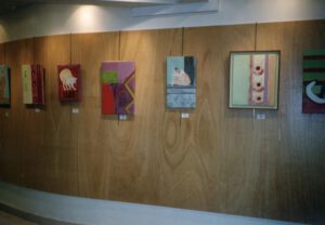 Exposition de peinture sur le thème des chats et peinture relevant de l'art abstrait à Paris